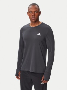 adidas Koszulka techniczna Essentials Climacool KG3206 Szary ciemny Regular Fit
