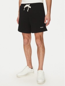 HUGO Szorty sportowe Dulasho 50534677 Czarny Relaxed Fit
