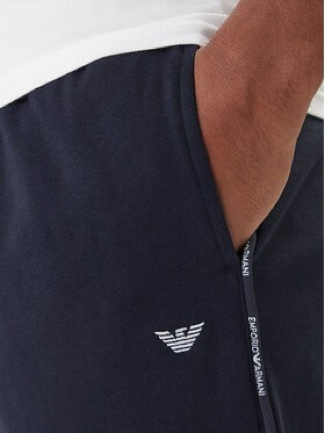 Emporio Armani Underwear Spodnie dresowe EM000500 AF18887 UB102 Granatowy Regular Fit