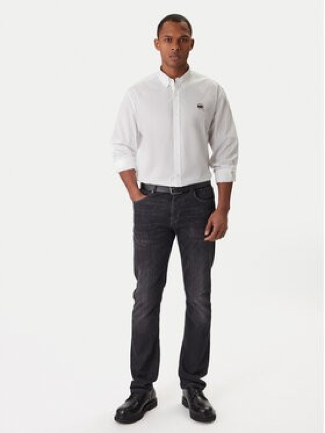 KARL LAGERFELD Koszula 605912 561600 Biały Regular Fit