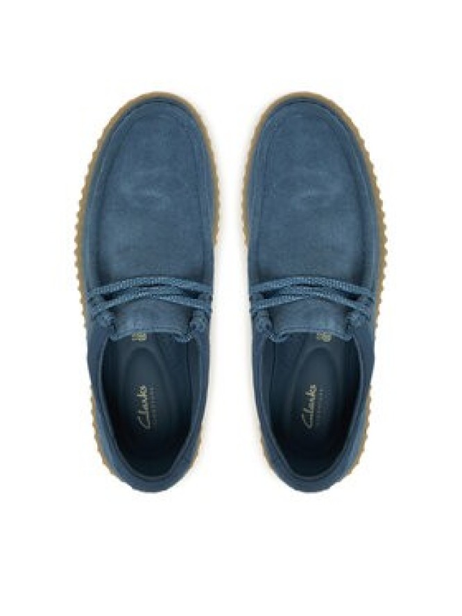 Clarks Półbuty Torhill Lo 26184695 Niebieski