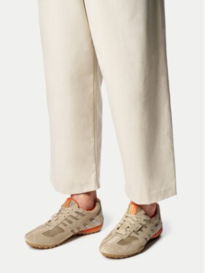 Geox Sneakersy U Snake Original U55MNA 02214 C5004 Beżowy