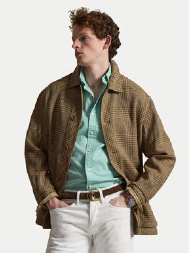 Polo Ralph Lauren Koszula 710B20512008 Zielony Custom Fit