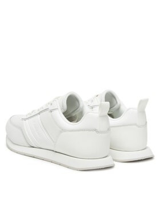 Calvin Klein Sneakersy Low Prof Runn Laceup Tape HM0HM01897 Biały
