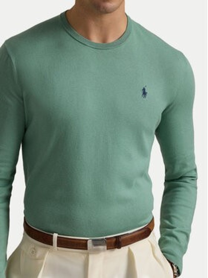 Polo Ralph Lauren Sweter 710890558508 Zielony Slim Fit