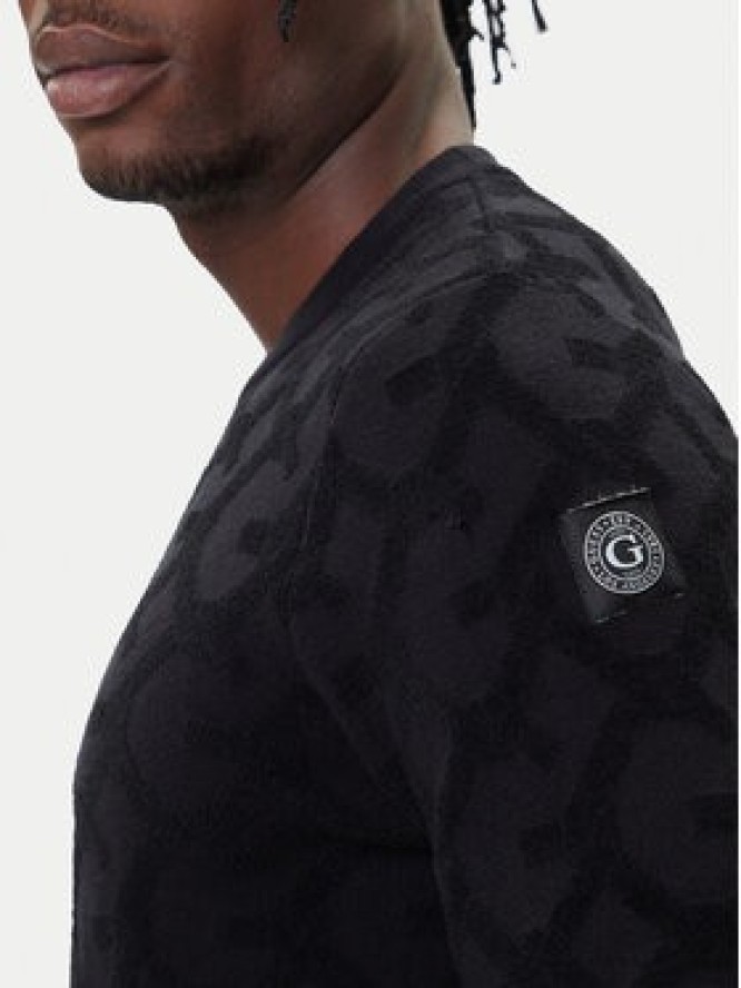 Guess Sweter M5BR19 Z0470 Czarny Regular Fit