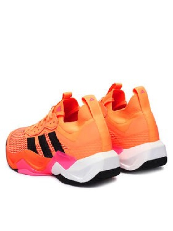 adidas Buty na siłownię Rapidmove Adv 2 JQ4119 Pomarańczowy