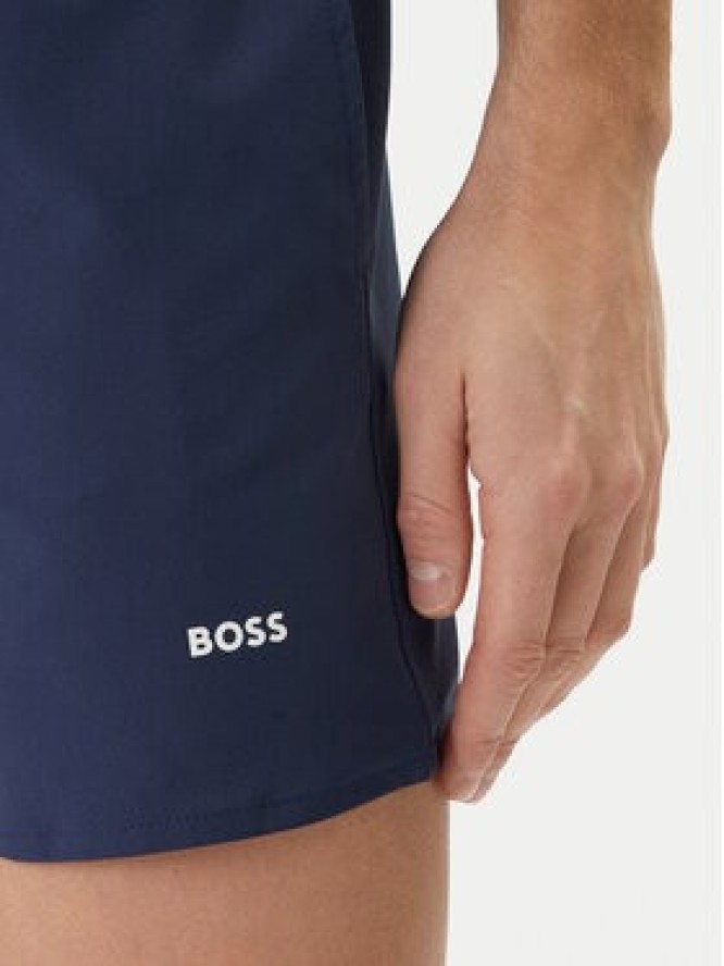 BOSS Szorty kąpielowe Tio 50491601 Granatowy Regular Fit