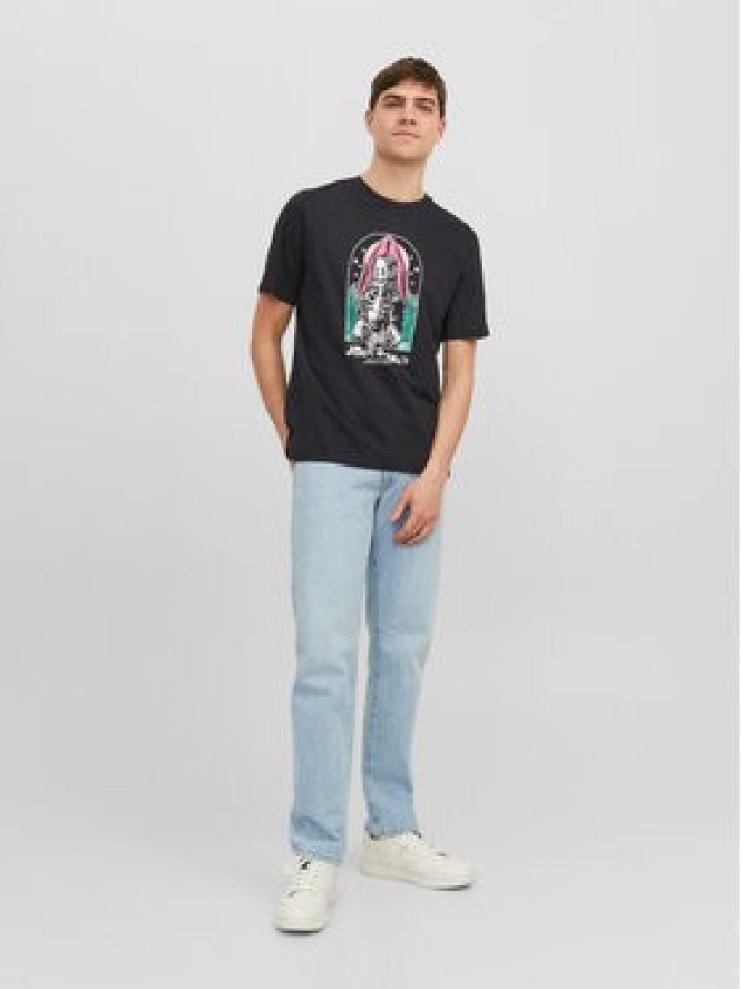 Jack & Jones T-Shirt 12241950 Czarny Standard Fit