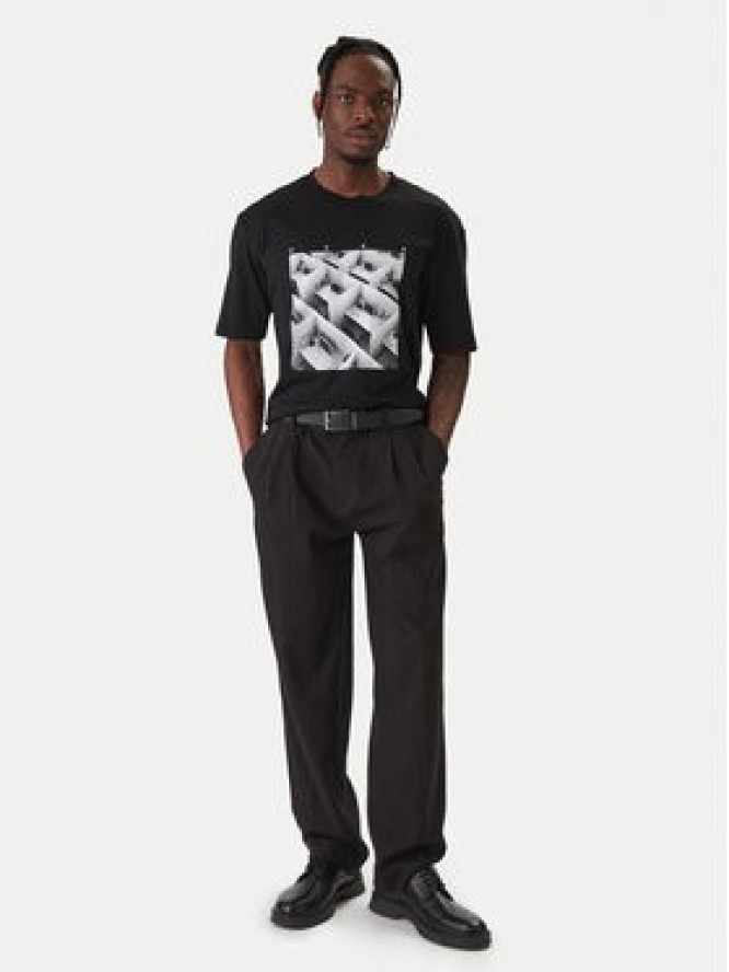 HUGO T-Shirt Dodger 50553330 Czarny Regular Fit