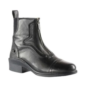 Buty jeździeckie z zamkiem błyskawicznym z przodu Horze Jodhpurs Suffolk