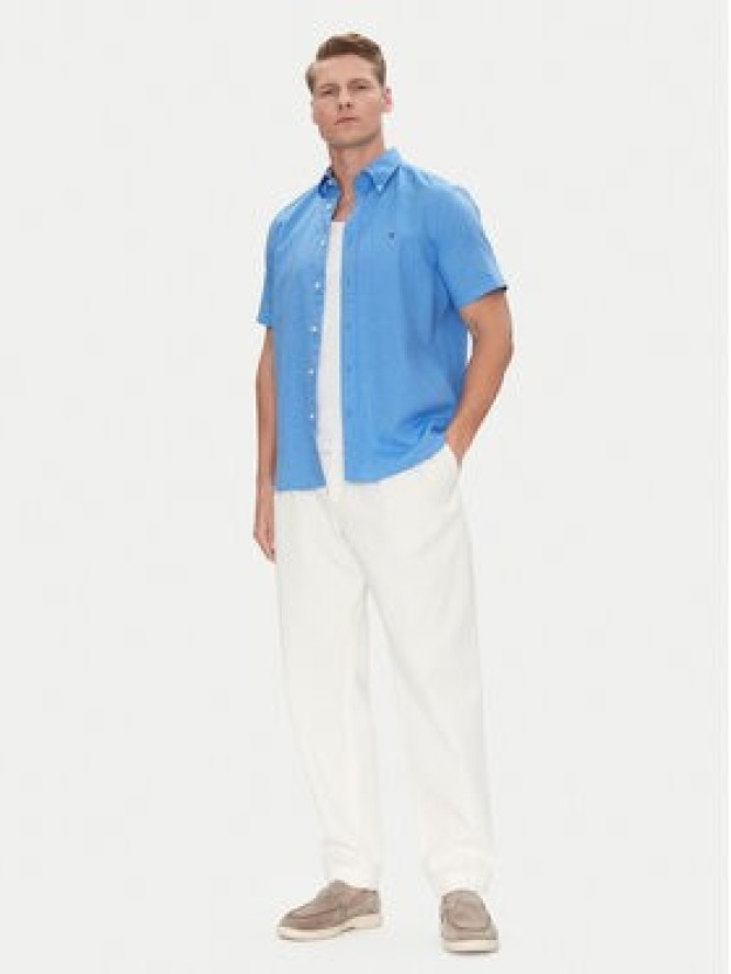 Tommy Hilfiger Koszula MW0MW40703 Niebieski Regular Fit