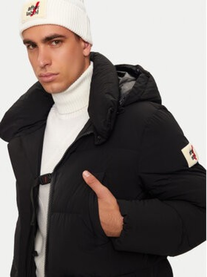 After Label Kurtka puchowa Alaska A00014 Czarny Regular Fit