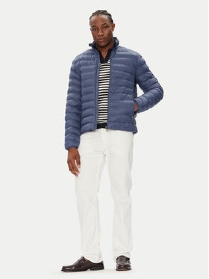 Tommy Hilfiger Kurtka przejściowa MW0MW37634 Niebieski Regular Fit