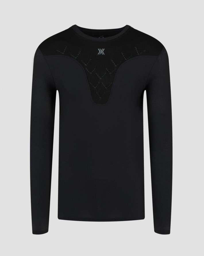 Longsleeve biegowy męski X-Bionic Corefusion Run Shirt LS czarny