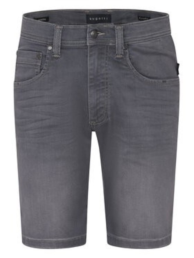 Bugatti Szorty jeansowe 3138D-76604C M Szary Modern Fit