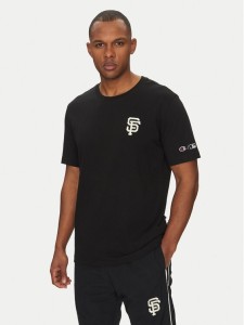 Champion T-Shirt 221037 Czarny Standard Fit