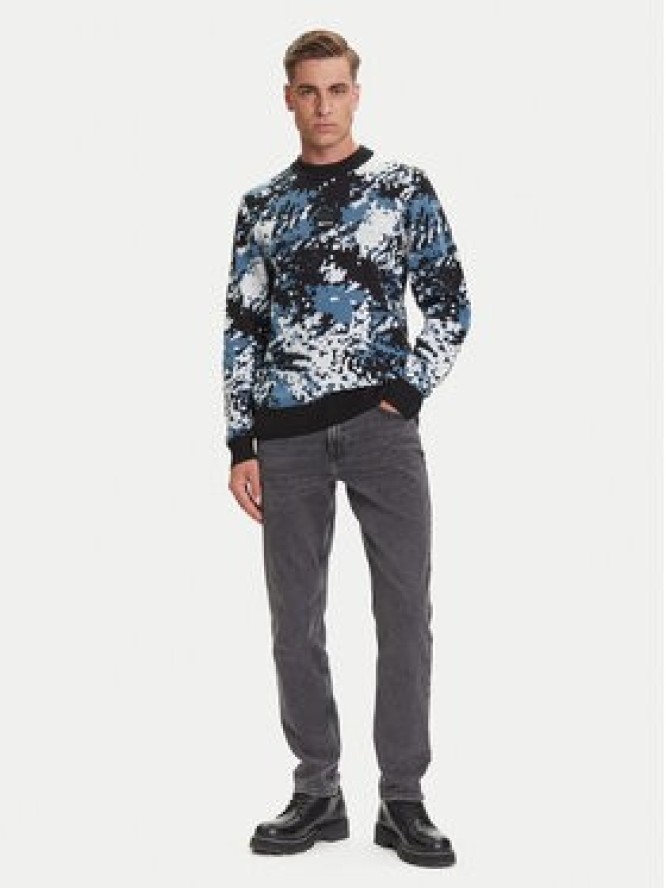 Karl Lagerfeld Jeans Sweter A3M18004 Kolorowy Regular Fit