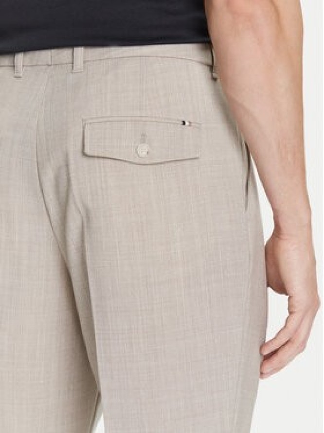 BOSS Spodnie materiałowe C-Perin-DPL 50545822 Beżowy Tapered Fit
