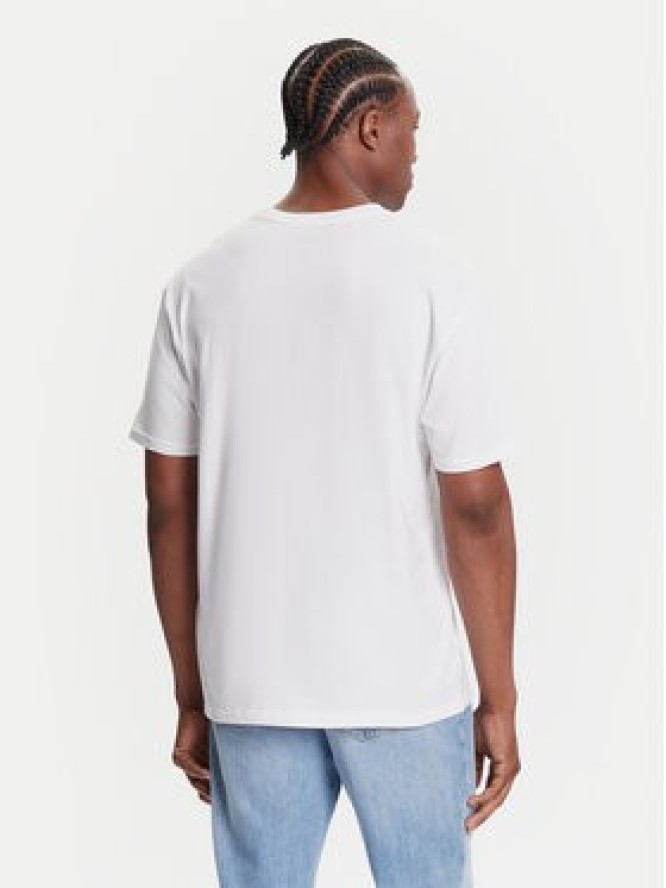 Quiksilver T-Shirt Dna Clicker Tee EQYZT08207 Biały Comfort Fit