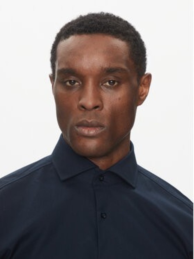 BOSS Koszula H-HANK-spread-C1-222 50539227 Granatowy Slim Fit