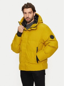 Jack & Jones Kurtka zimowa Alpha 12261971 Żółty Regular Fit