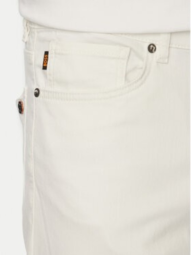 BOSS Jeansy Re Maine Bo 50561606 Kremowy Regular Fit