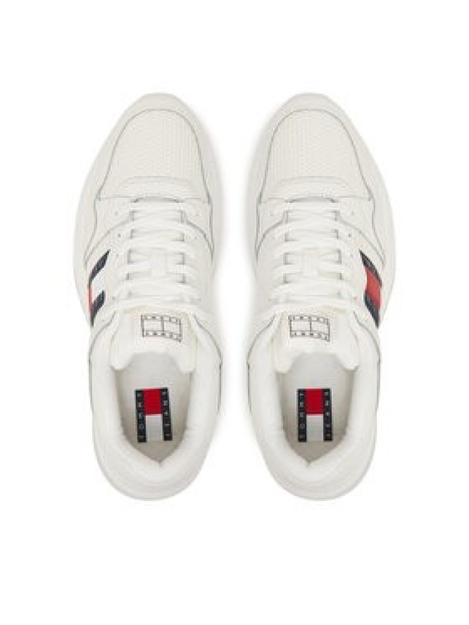 Tommy Jeans Sneakersy Tjm Retrocasual Runner EM0EM01528 Biały