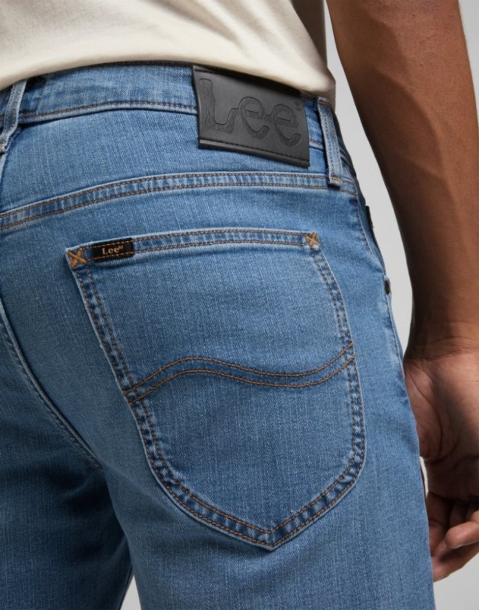 LEE DAREN ZIP FLY MĘSKIE SPODNIE JEANSOWE LIGHT WORN L707SQBH 112319362