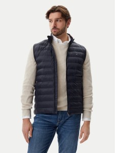 Tommy Hilfiger Kamizelka Core Packable MW0MW39989 Granatowy Regular Fit