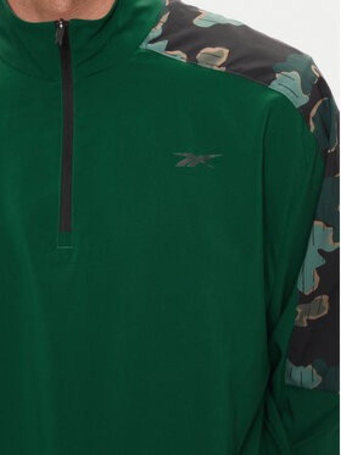 Reebok Bluza Train Motion 100075353 Zielony Relaxed Fit