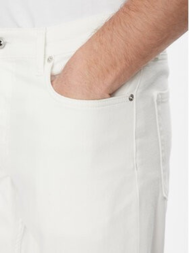 Karl Lagerfeld Jeans Jeansy A2M10136 Biały Tapered Fit