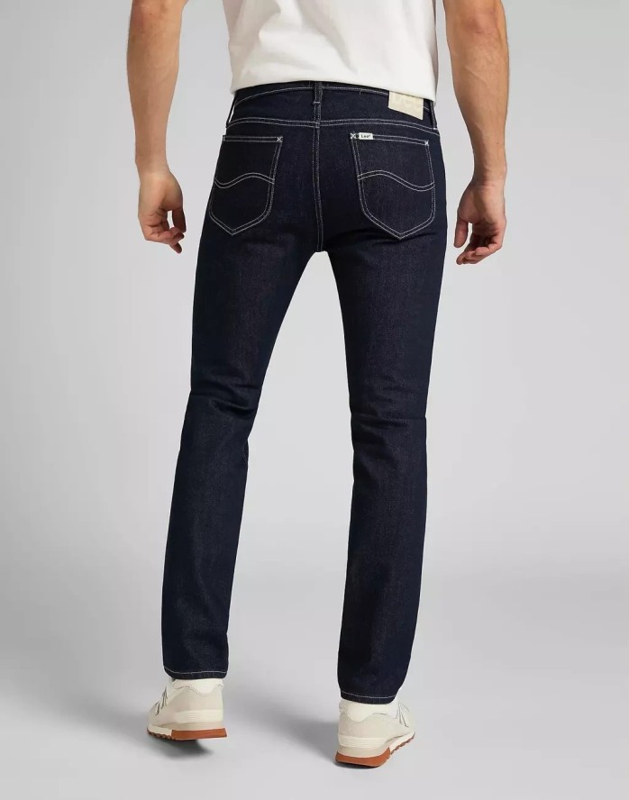 LEE RIDER BUTTON FLY MĘSKIE SPODNIE JEANSOWE RINSE L70VNI36 112321977