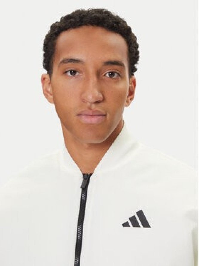 adidas Kurtka bomber Stadium JX5638 Biały Loose Fit