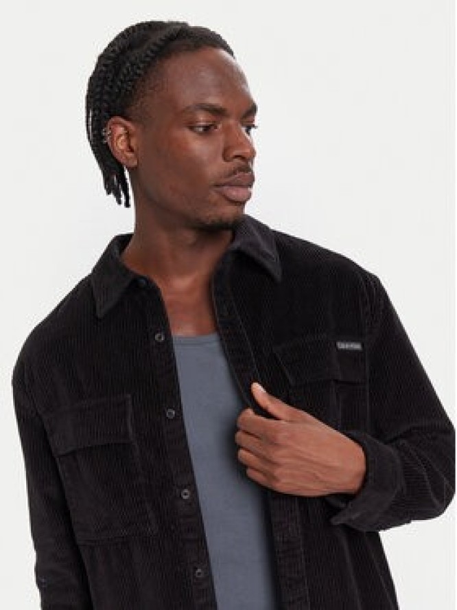 Calvin Klein Jeans Koszula LV04RD106G Czarny Relaxed Fit