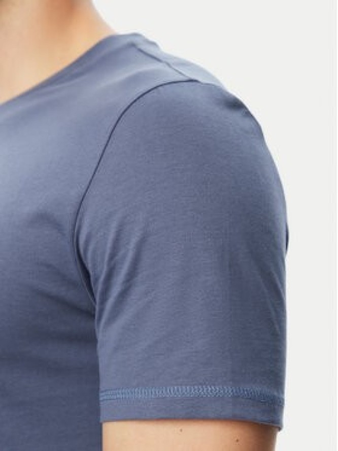 Guess T-Shirt 153107 Niebieski Classic Fit
