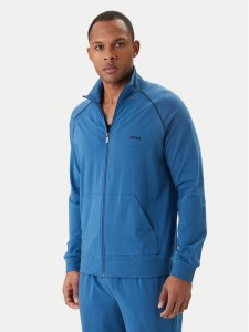 BOSS Bluza Mix&Match 50515307 Niebieski Regular Fit