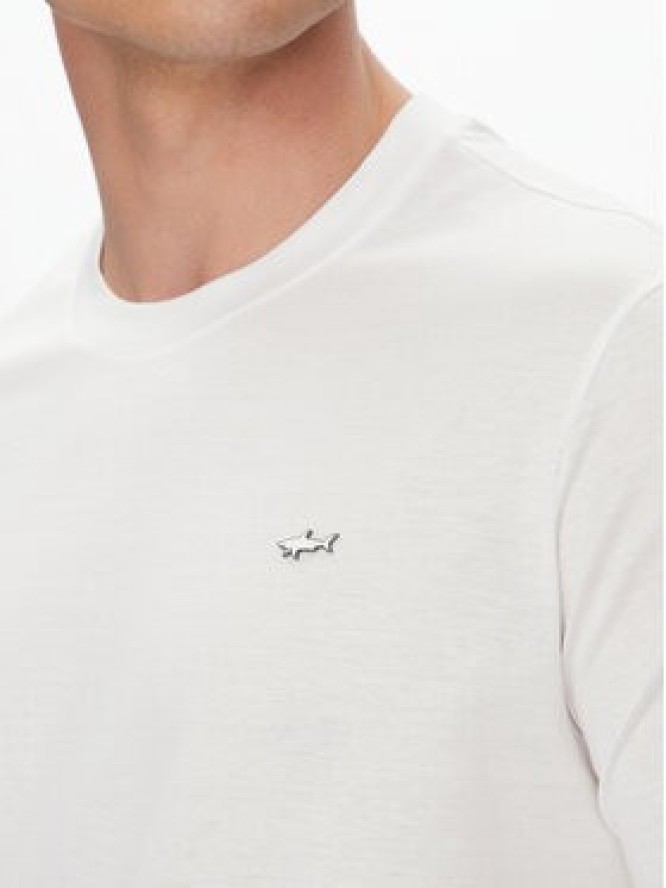 Paul&Shark T-Shirt 24411021 Biały Regular Fit