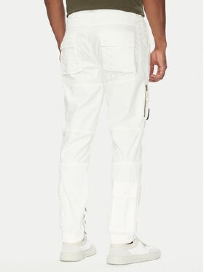 Aeronautica Militare Spodnie materiałowe 251PA1387CT1493 Biały Regular Fit