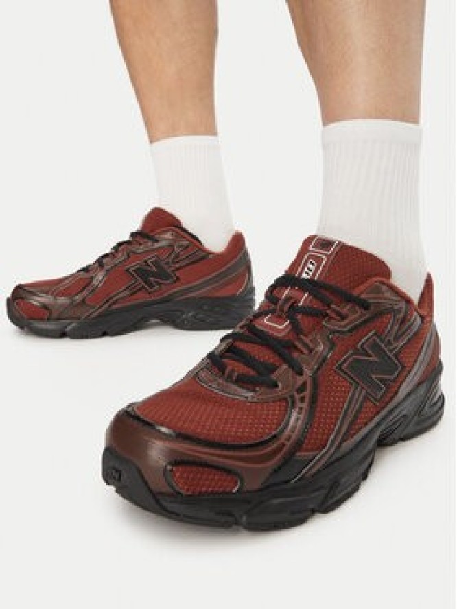 New Balance Sneakersy U7407CB Brązowy