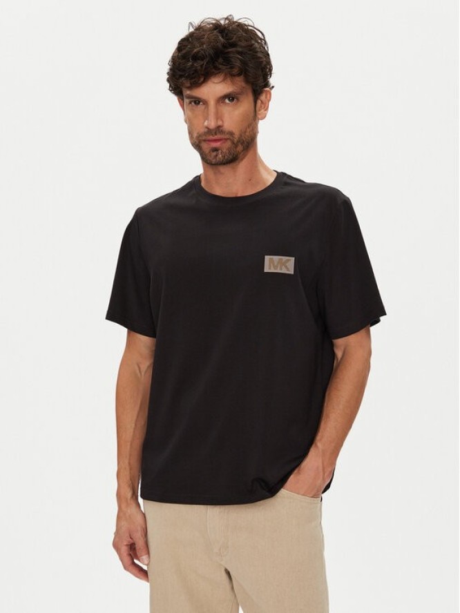 Michael Kors T-Shirt CT552NHFV4 Czarny Regular Fit