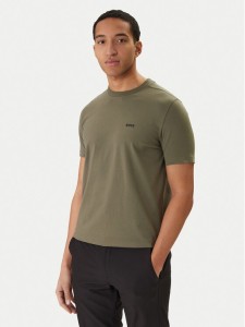 BOSS T-Shirt 50506373 Khaki Regular Fit