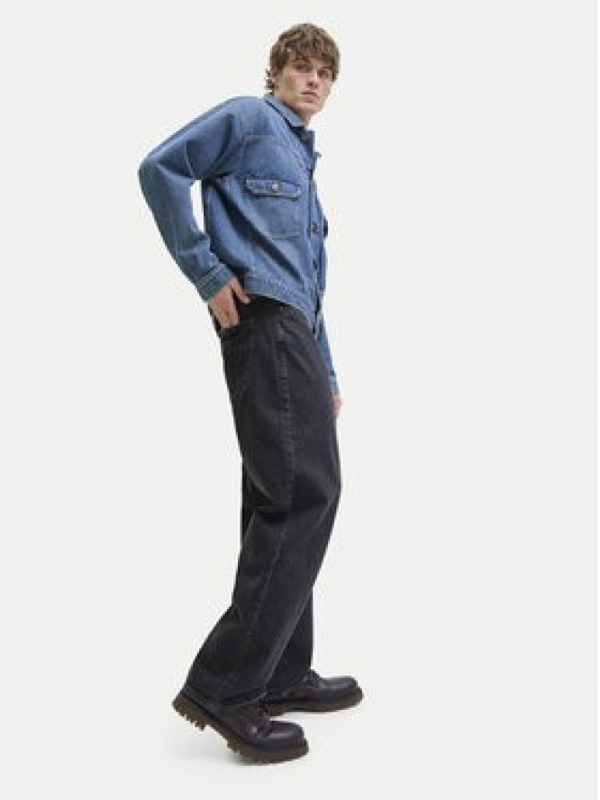 Jack & Jones Jeansy Alex 12252762 Czarny Baggy Fit