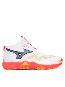 Mizuno Buty halowe Wave Momentum Elite Mid V1GA2517 Pomarańczowy