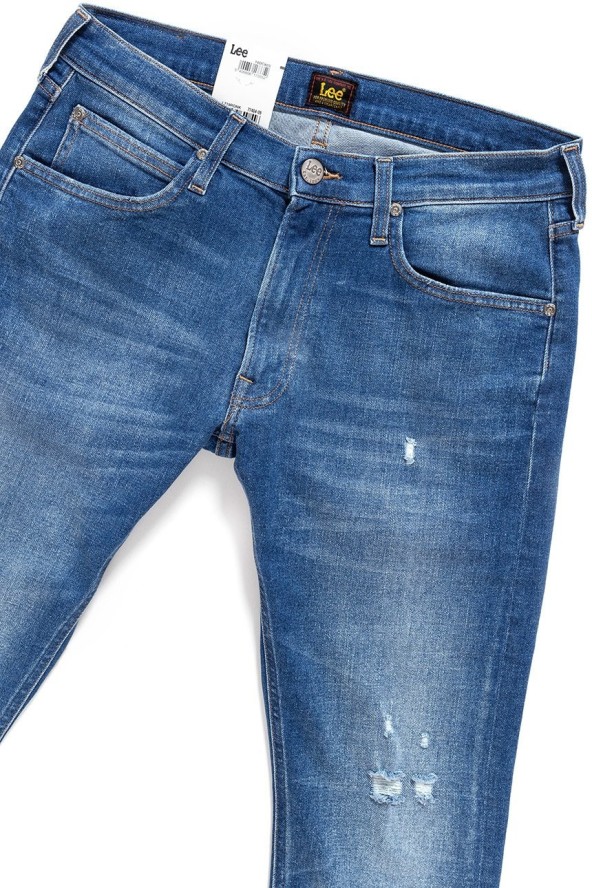 JEANSY MĘSKIE LEE LUKE BROKEN BLUE L719RONK 112119395