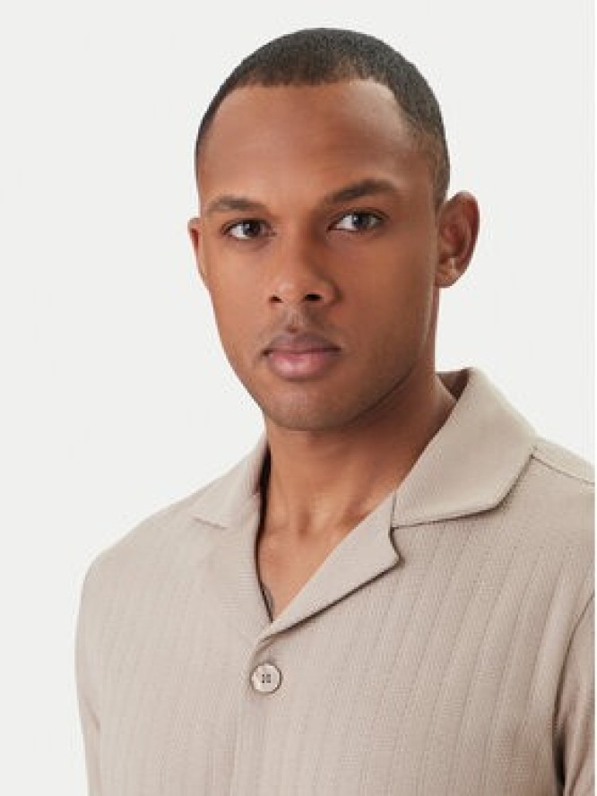 JOOP! Koszula Juanmanuel 30101936 Beżowy Regular Fit