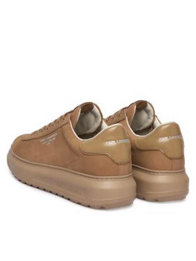 KARL LAGERFELD Sneakersy Kapri Lug KL57522 Beżowy