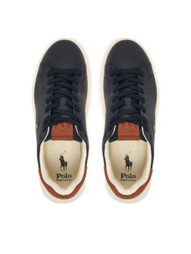 Polo Ralph Lauren Sneakersy 809P07170002 Granatowy
