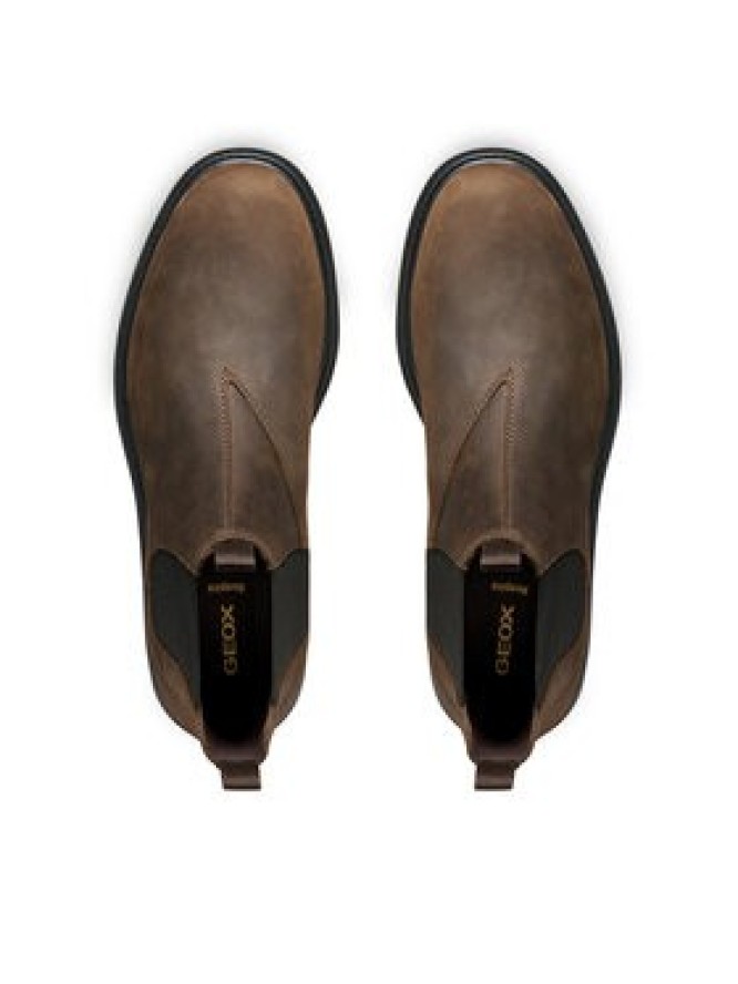 Geox Sztyblety U Spherica Ec7 U46FRA 000FF C6010 Brązowy