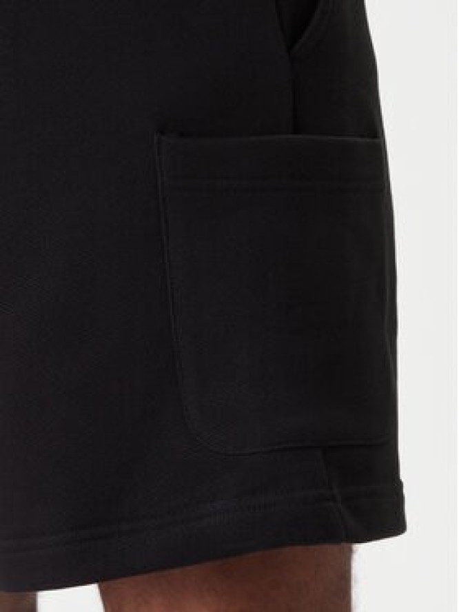 Tommy Jeans Szorty sportowe Badge DM0DM18479 Czarny Regular Fit